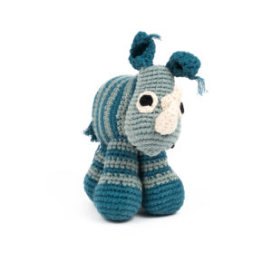 Crochet Rhino Toy