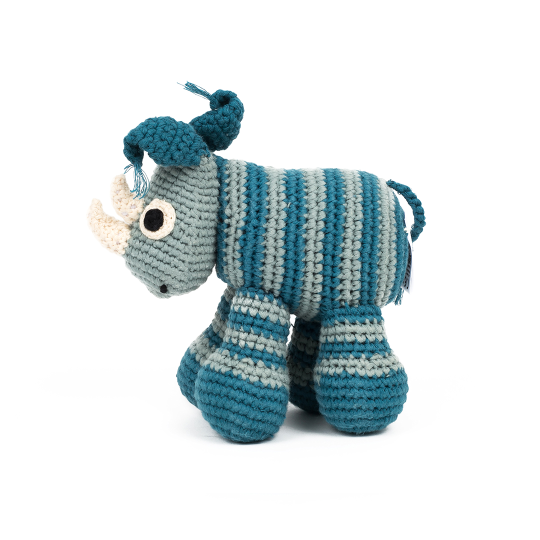 Kango Crochet Rhino Toy | Save The Rhino