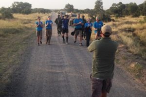 Photo of rhino runner Oli finishing