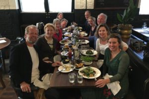Image of Save the Rhino Trustees at lunch
