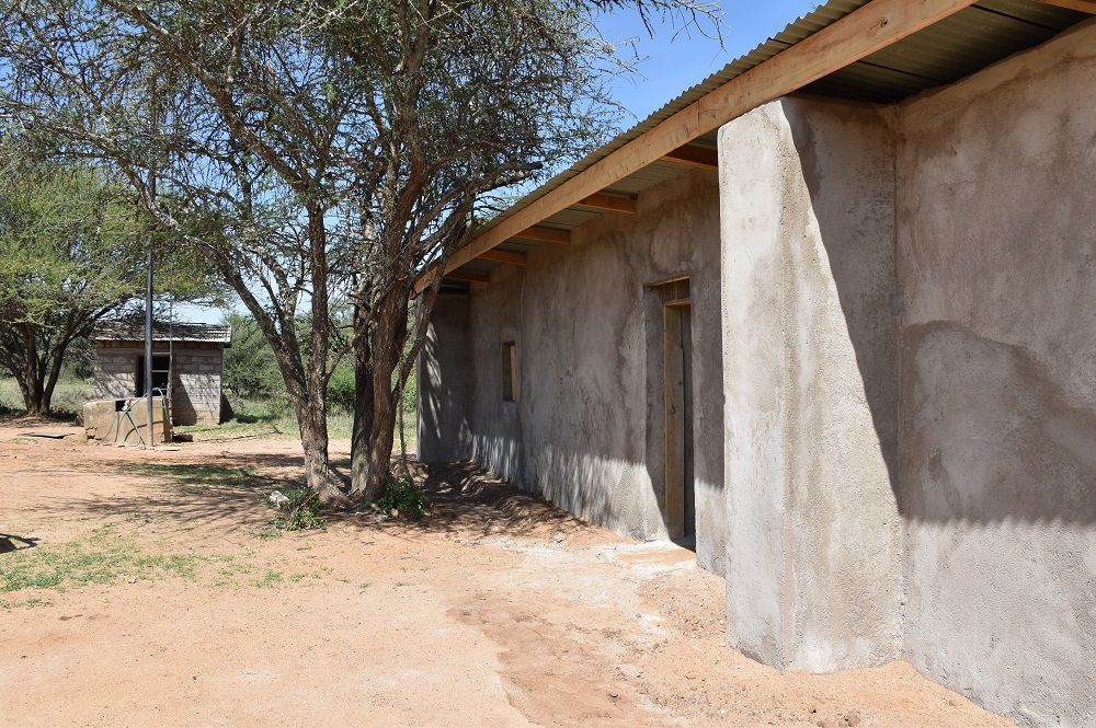 Image of new ranger house in Ol Jogi, Kenya