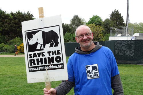 Image of Save the Rhino Deputy Director, Jon Taylor