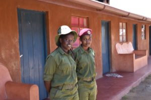 Image of two rangers, Elisabeth and Helen