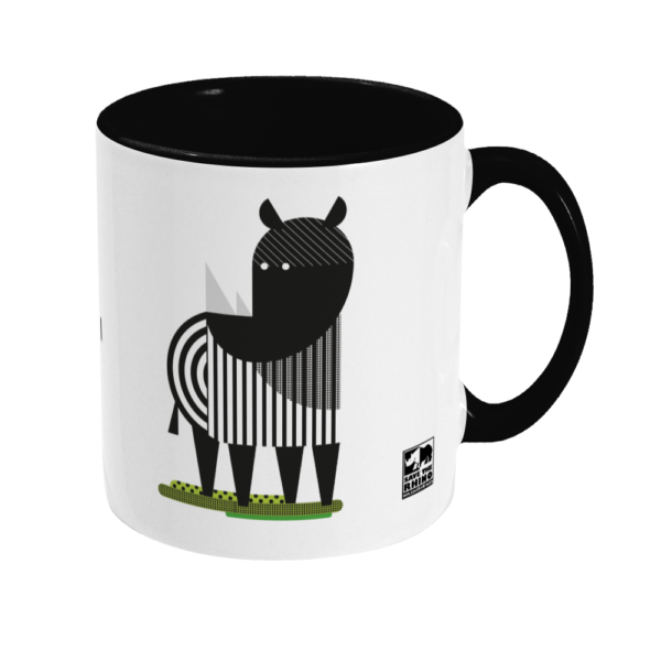 Savannah Rhino mug black