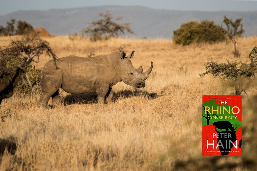 White rhino. The Rhino Conspiracy book.
