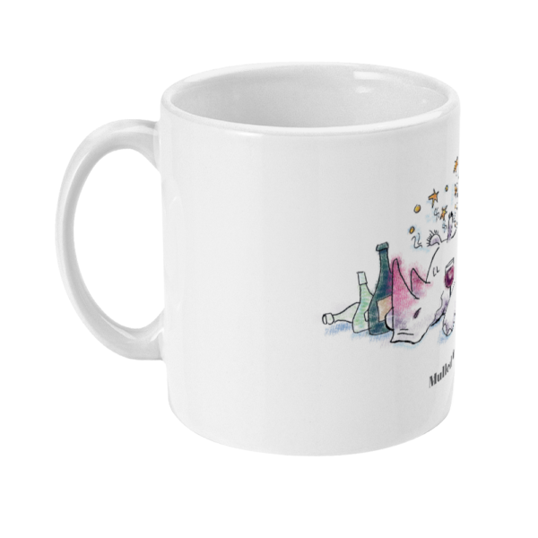 Left side view of the Mulled Whino Mug
