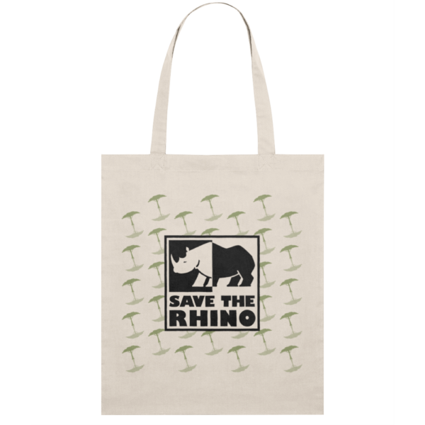 Core Range Save the Rhino Acacia Tree Tote Bag