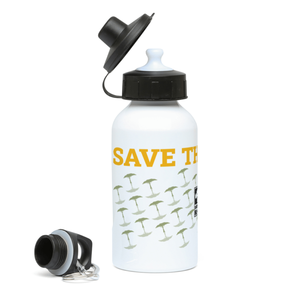 An image of the Acacia Tree Save the Rhino Core Range water bottle from the side.