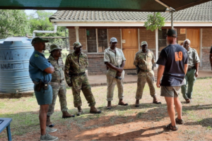 Canine unit training at uMkhuze.