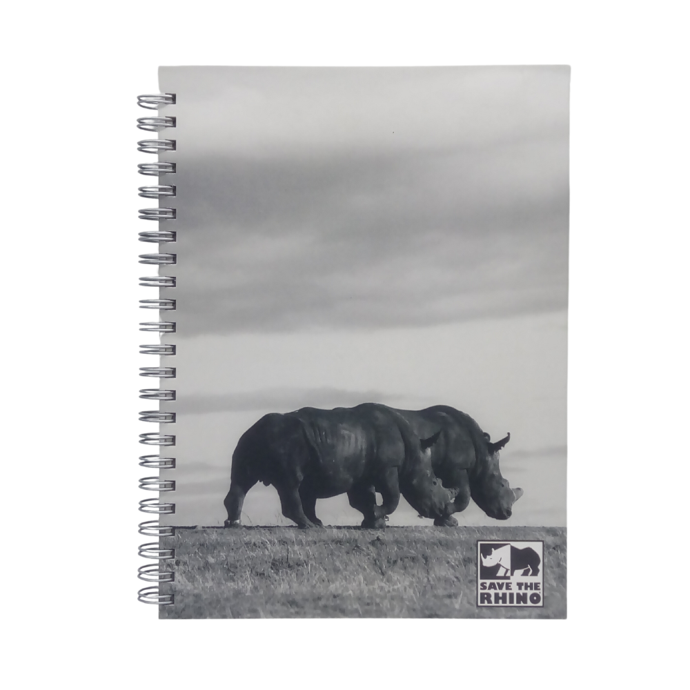 walking rhinos notebook