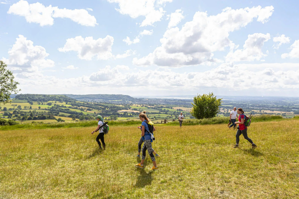 Participants completing the Peak District Ultra Challenge