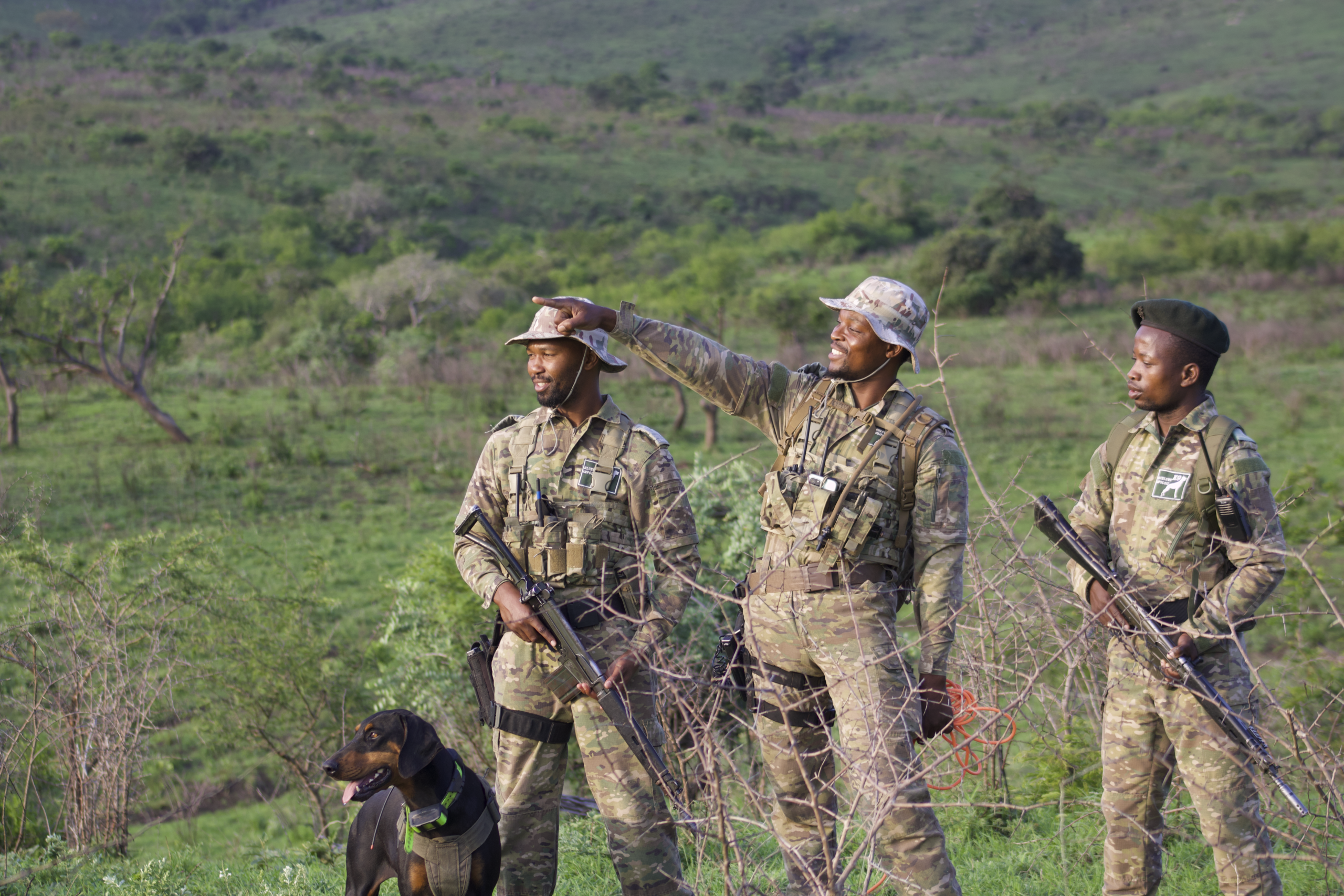 Rangers at Hluhluwe iMfolozi Park
